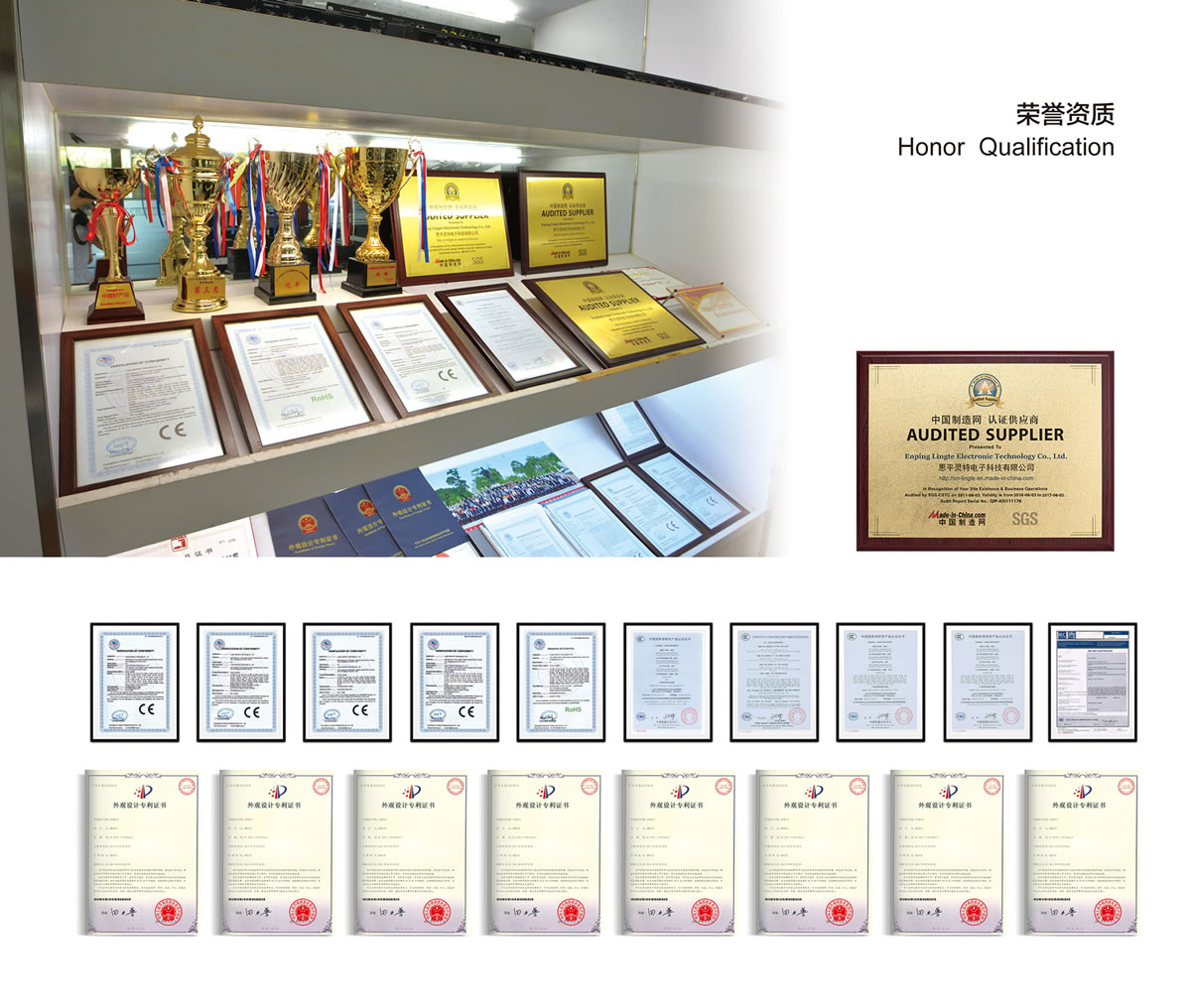 靈特資格證書